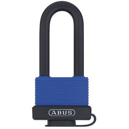 Abus 70Ibhb/45 Mk Kd Padlock, Master Keyed, Long Shackle, Rectangular Brass