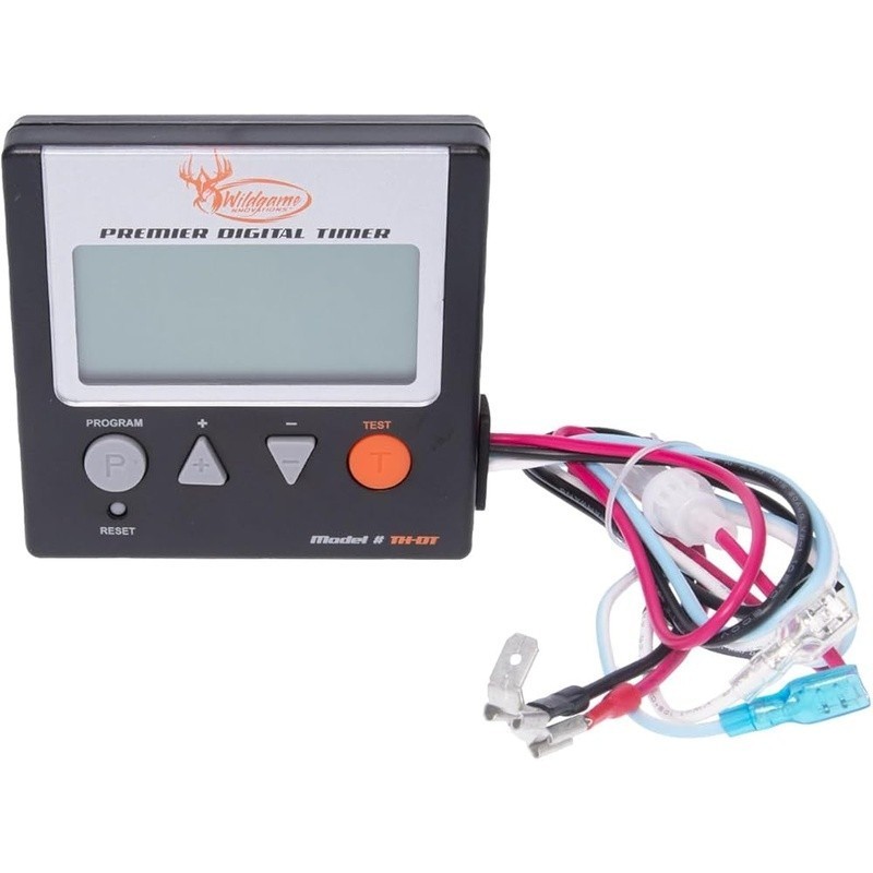 Digital Game Feeder Kit Adjustable Timer Deer Attractor Weather Resistant 360°