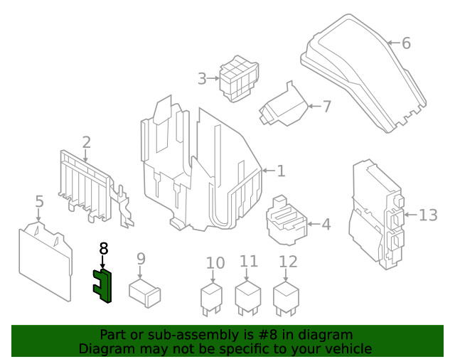 Genuine Volvo Fuse 8688644