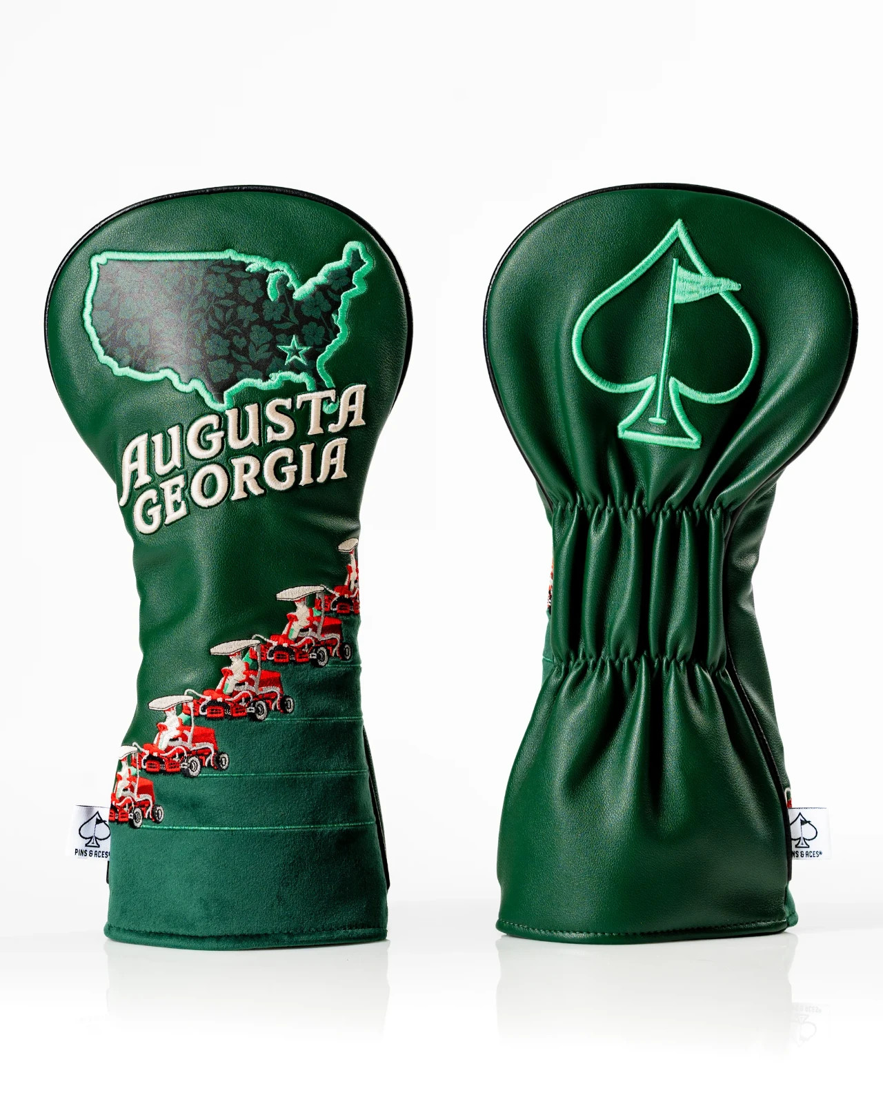 Pins & Aces (Authentic) 2026 Augusta Collection Mower Driver Head Cover