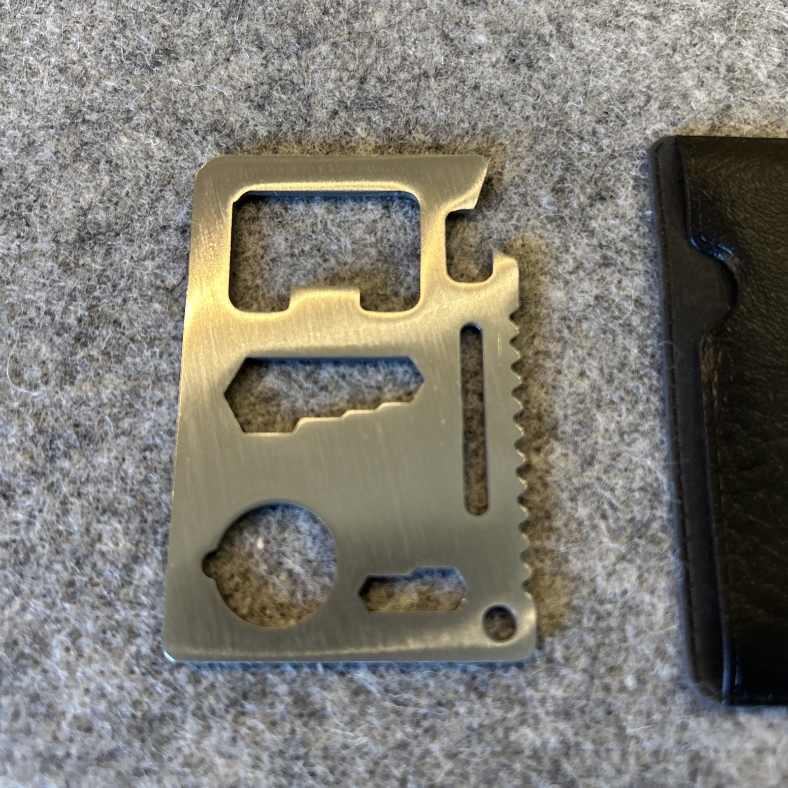 11 in One "Multi-Tool" Credit Card Size