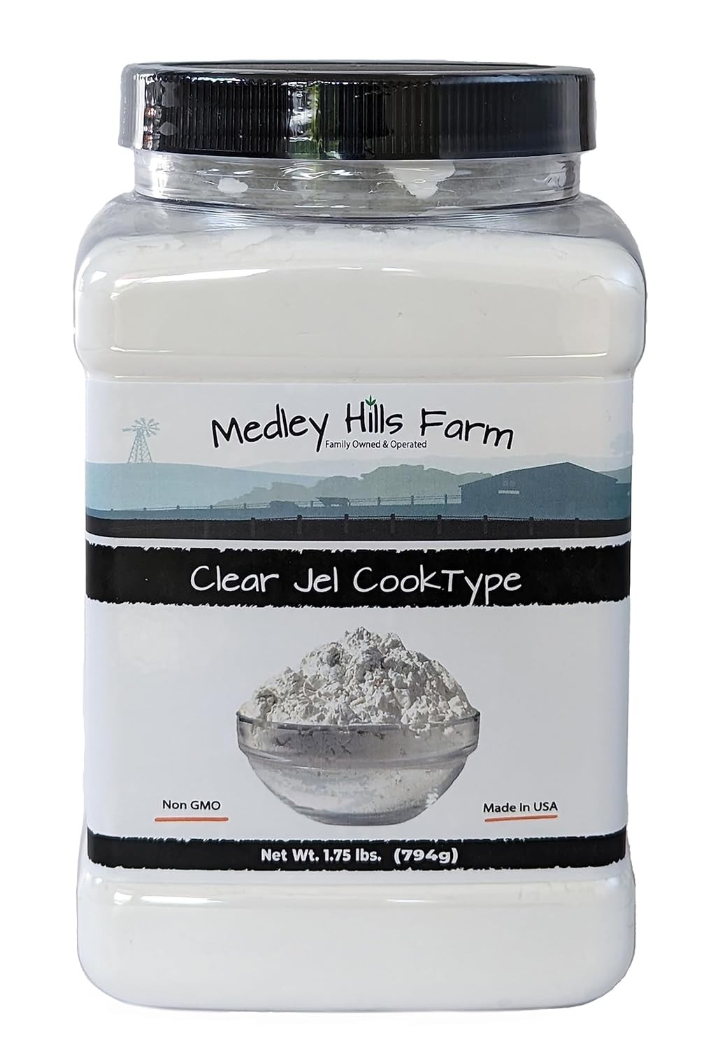 Clear Jel by Medley hills farm 1.75 Lbs. in Reusable 28 Ounce (Pack of 1)