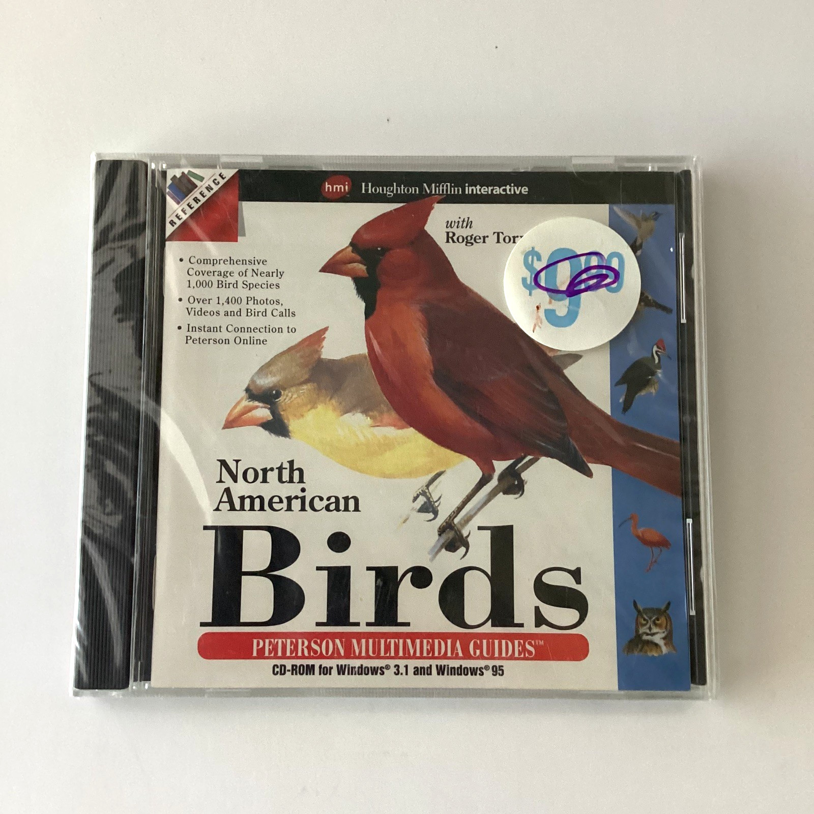 North American Birds  With Roger Peterson CD-ROM Windows 3.1 And 95 New Sealed