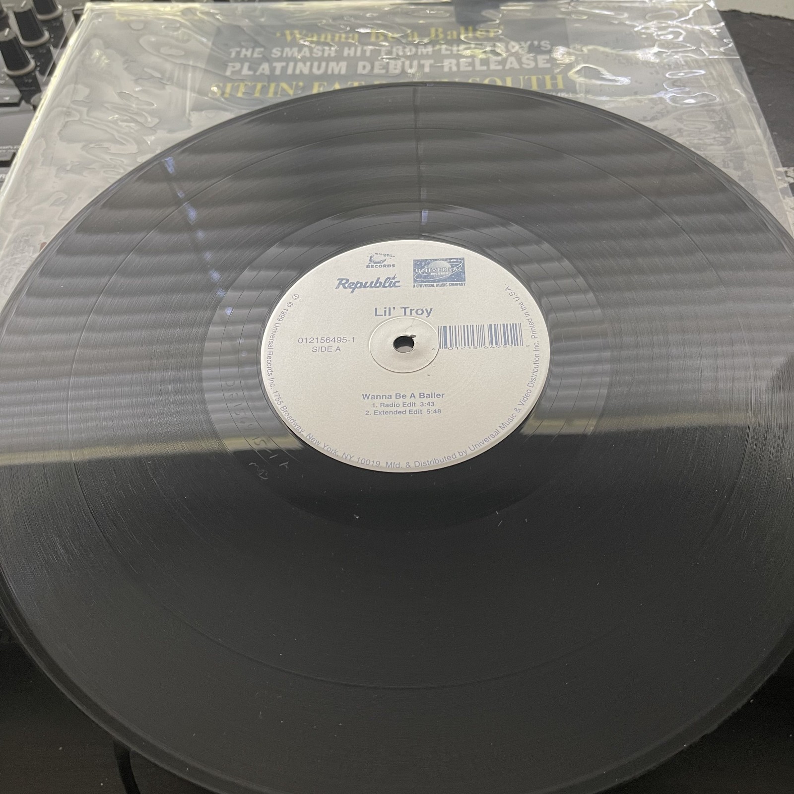 Lil' Troy – Wanna Be A Baller OG 1999 Press 12" In OG Cover NM/VG+
