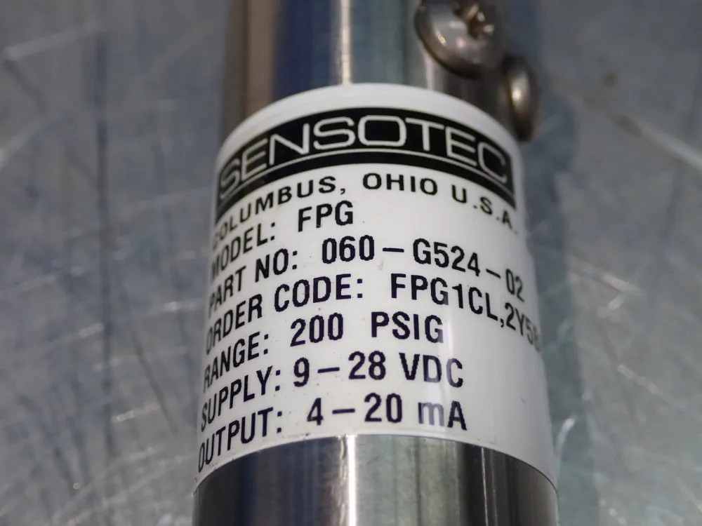 SENSOTEC SENSOR 060-G524-02