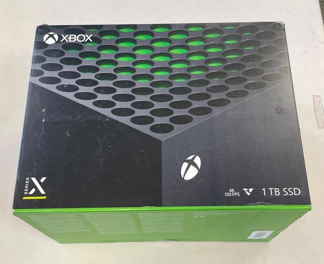 XBOX SERIES X EMPTY RETAIL REPLACEMENT BOX & INNER FOAM ONLY