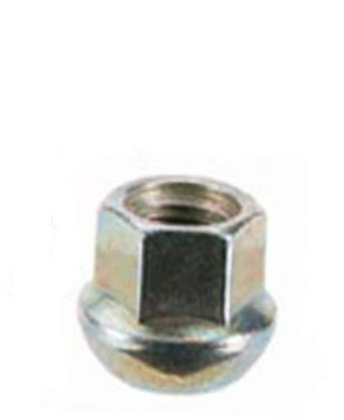 1307-14R Zinc M12x1.50 Radius Seat Open-End Lug Nut, 4 Pack
