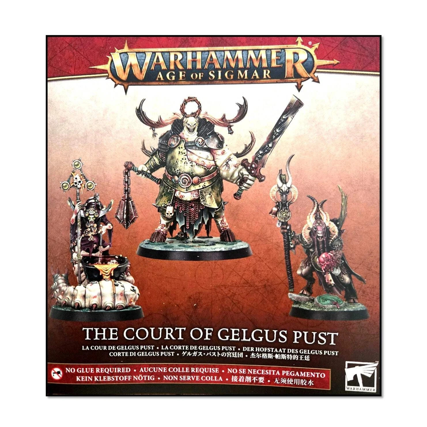 Gelgus Pust, Belga, Shaman Foulhoof Warhammer Quest: Darkwater Age Sigmar