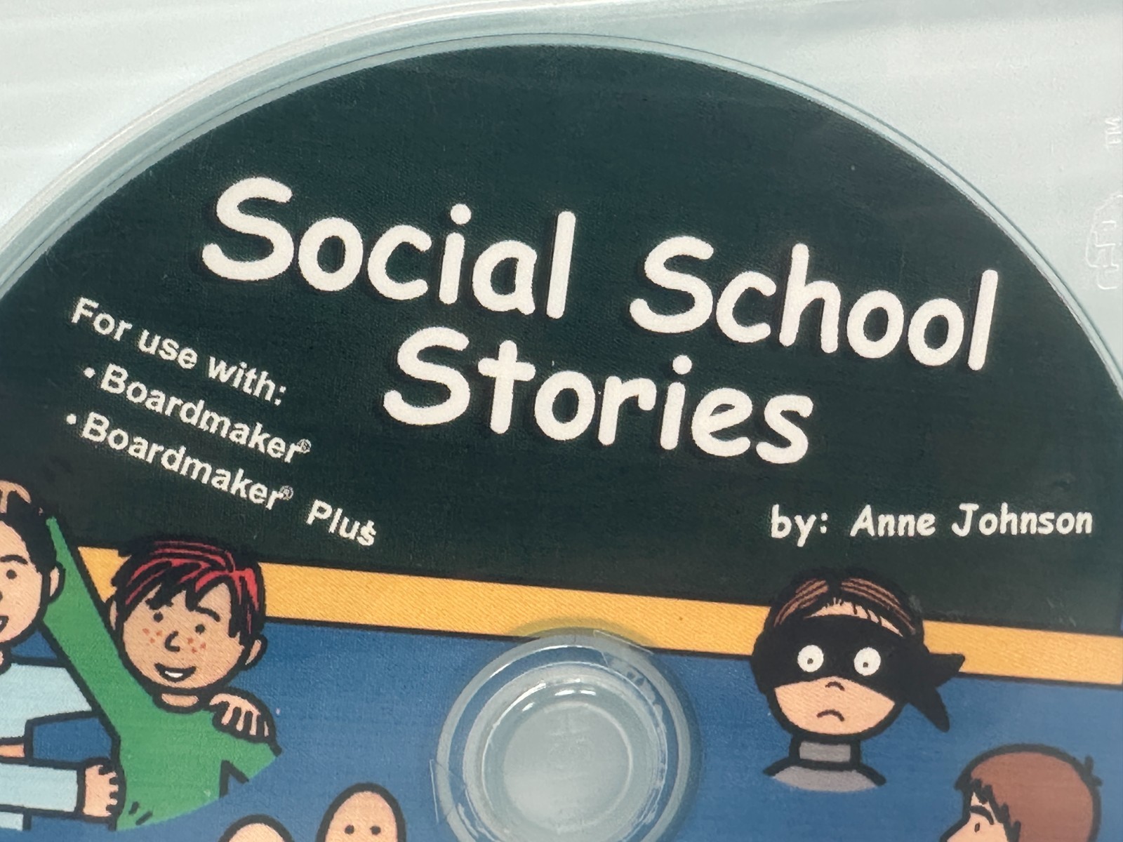 Social School Stories Ann Johnson Boardmaker Plus Mayer-Johnson