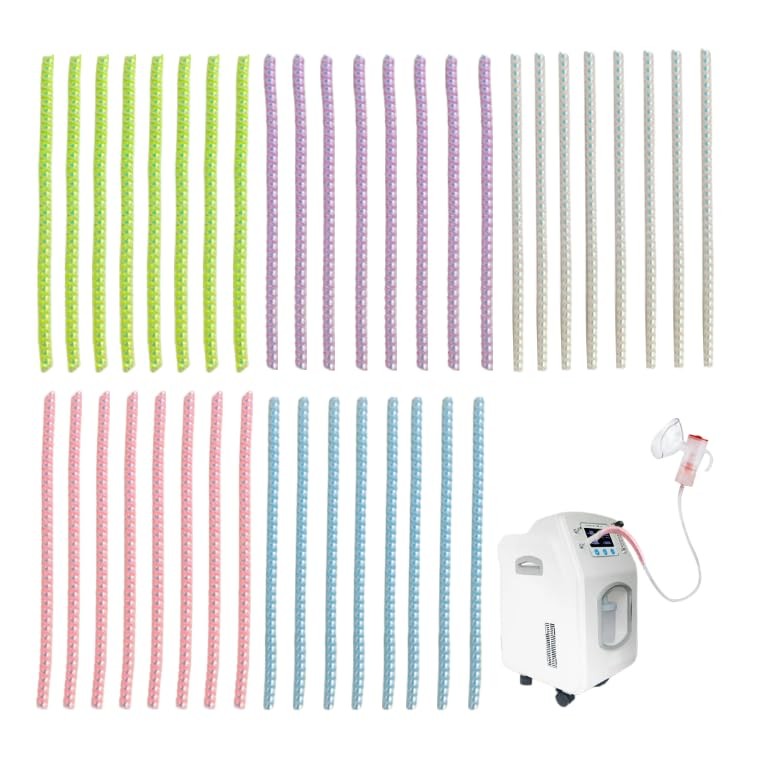 40PCS Holder for Oxygen Hose Tubing Supports Keep Oxygen...