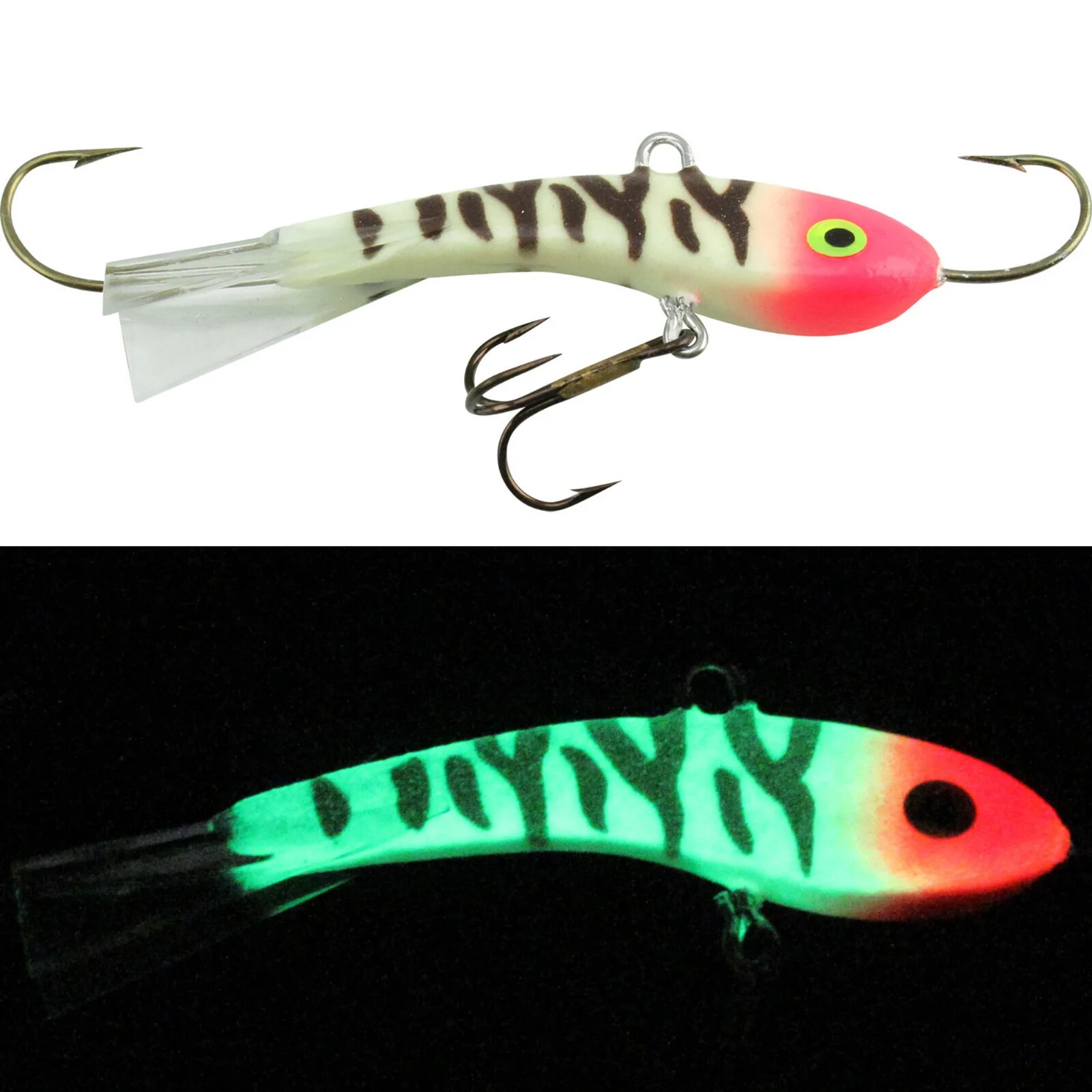 MOONSHINE SHIVER FAT BOTTOM MINNOW ICE FISHING CRAPPIE WALLEYE LURE CHOICE