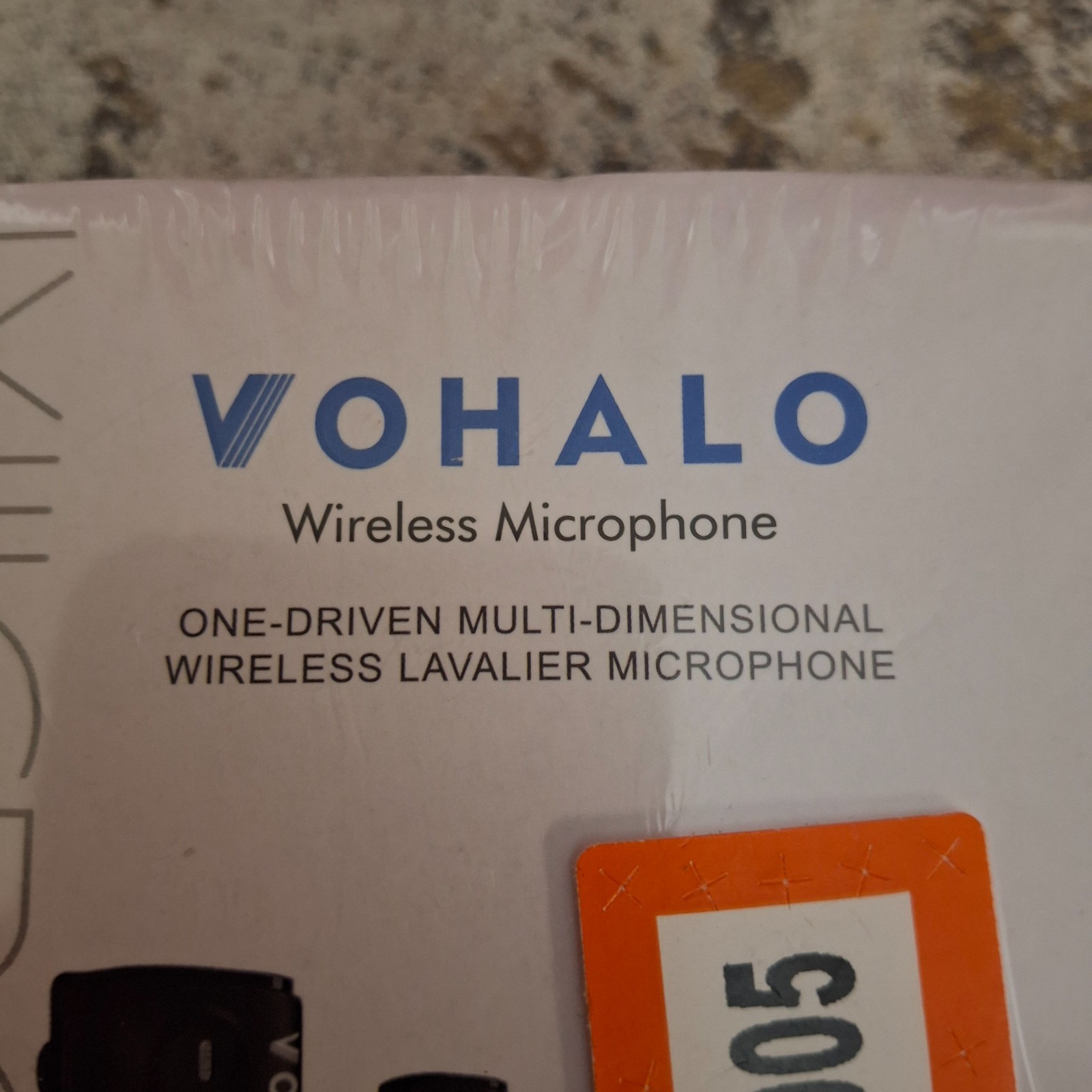 Vohalo Wireless Lavalier Microphone Multi-Dimensional Streaming w/ Case & Extra