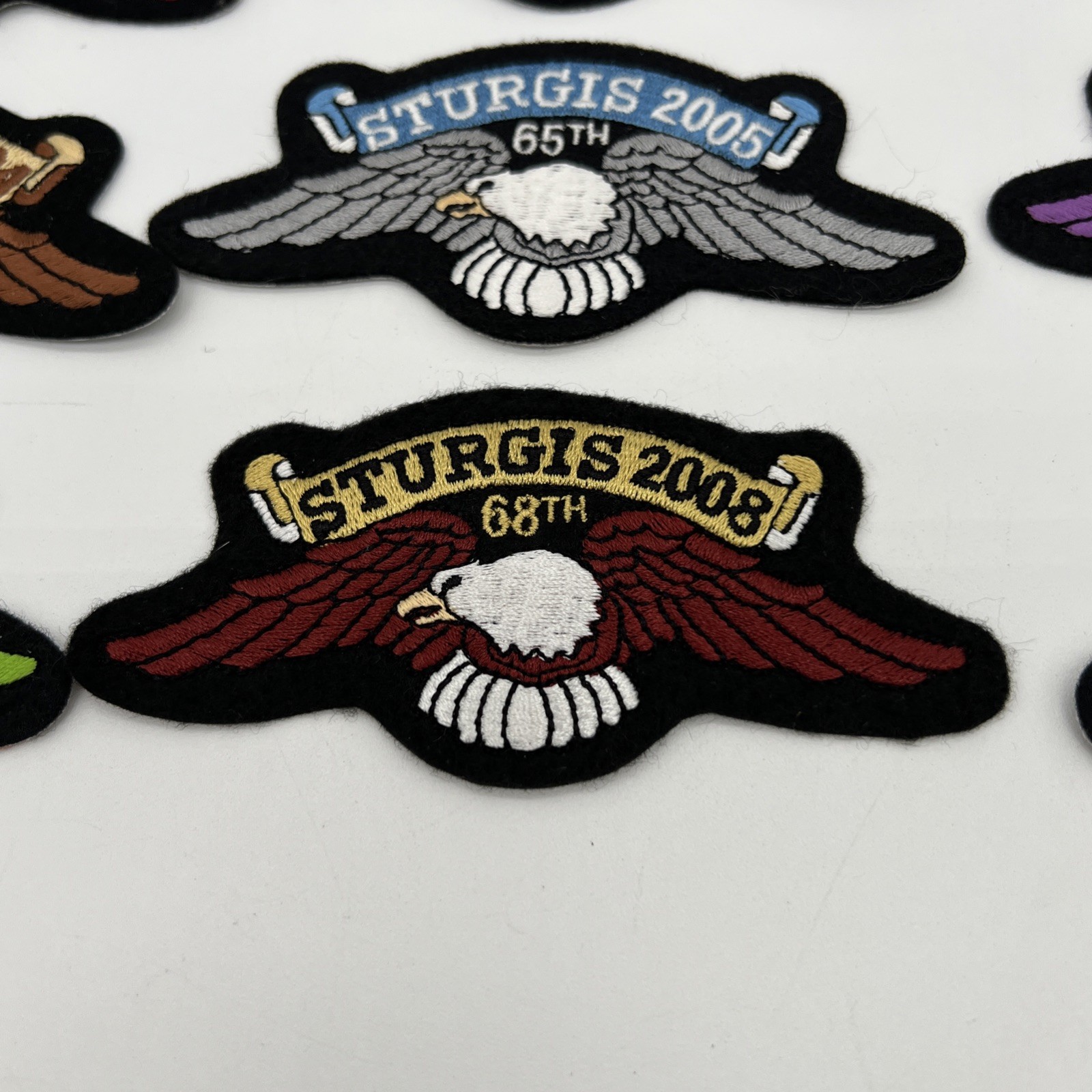 Sturgis Rally Patches Sequential Bundle 2001–2009 Officially Licensed Fast Ship!