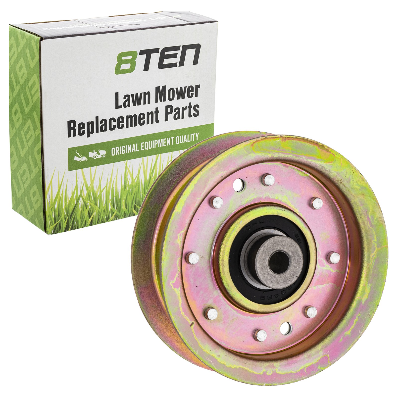 8TEN Flat Idler Pulley for Husqvarna GTH200 GTH225 173901 156493 532173901