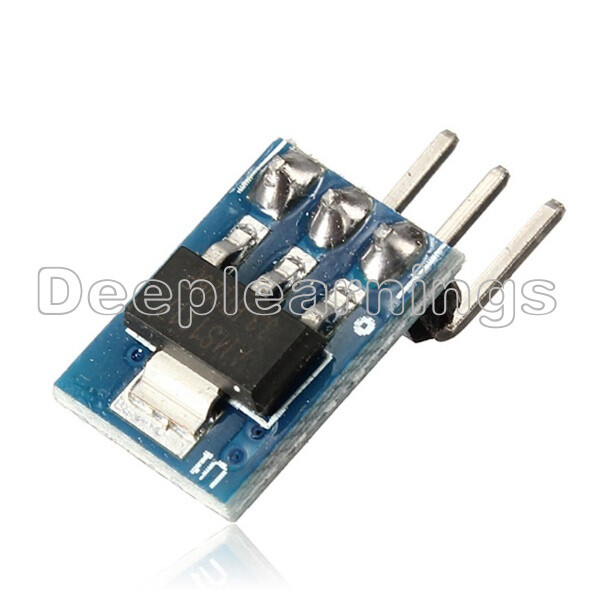 2PCS 5V 3.3V DC-DC Step-Down Power Supply Buck Module AMS1117 LDO 800MA
