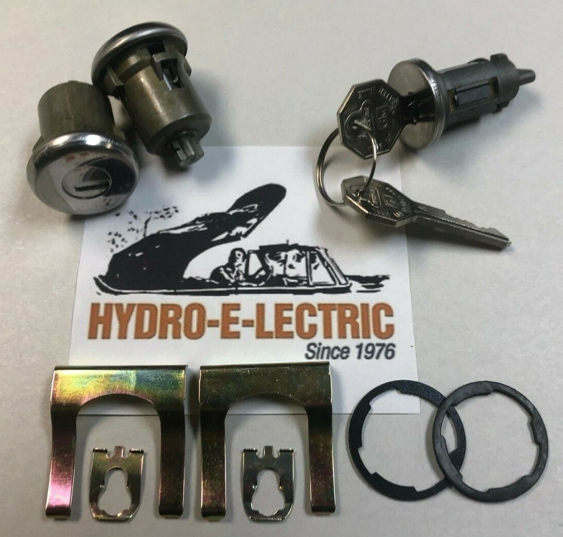 1966-1967 Bel Air, Biscayne, Caprice & Impala Ignition & Door Lock set- GM Keys
