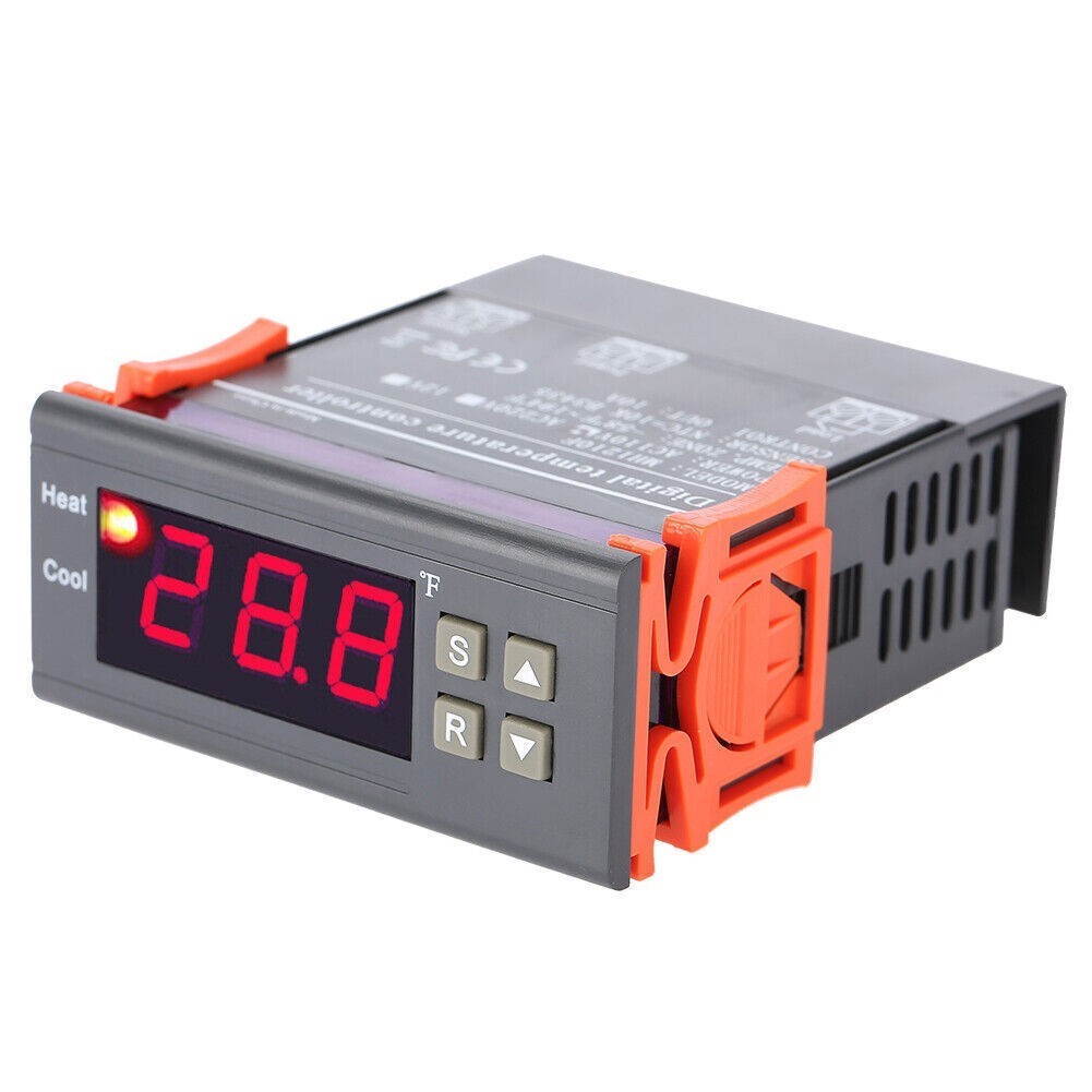 MH1210F Digital Temperature Control Controller Thermostat -58~194℉ Fahrenheit Se