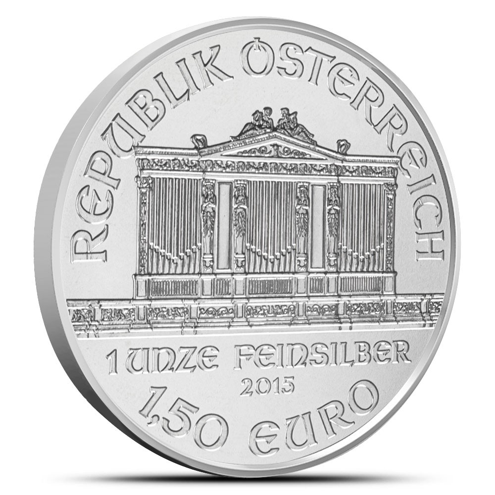 1 oz Austrian Silver Philharmonic Coin (Random Year)