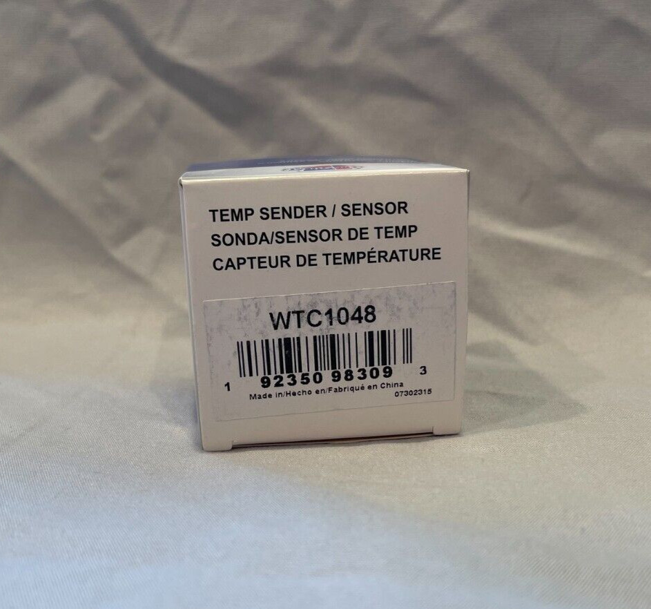 New Carquest Premium Coolant Temperature Sensor with Thread Sealant WTC1048