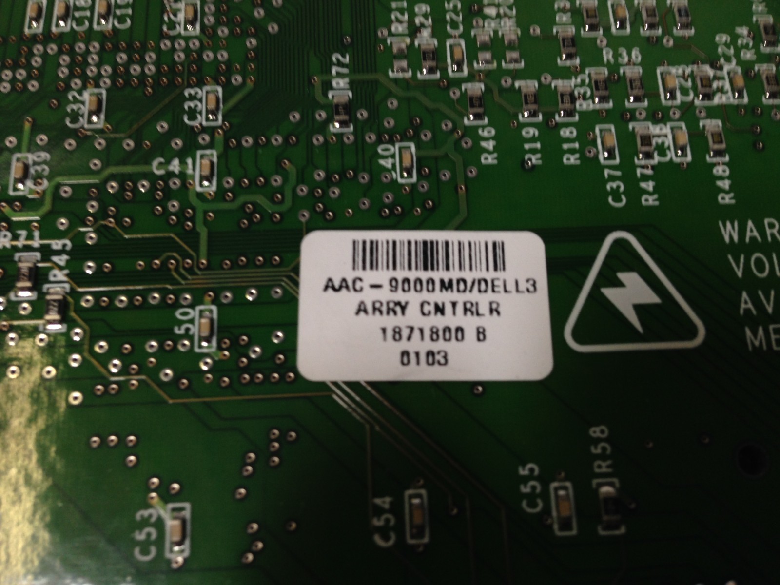 ADAPTEC AAC-364/DELL2 ACC-9000MD/DELL 4 PORT RAID CONTROLLER