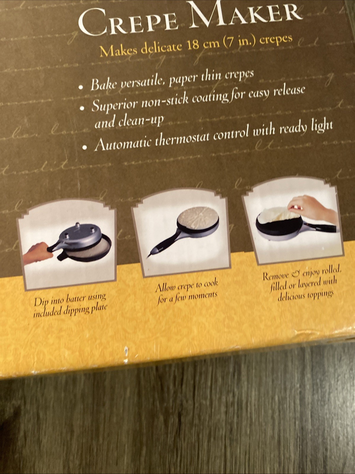 VillaWare Classic Crepe Maker
