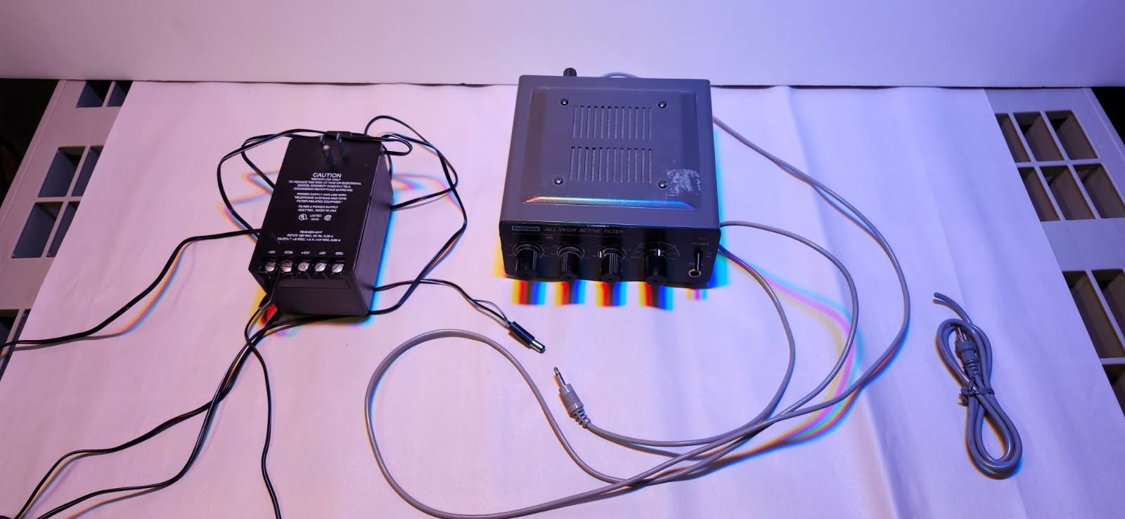 Active Audio Filter & accessories