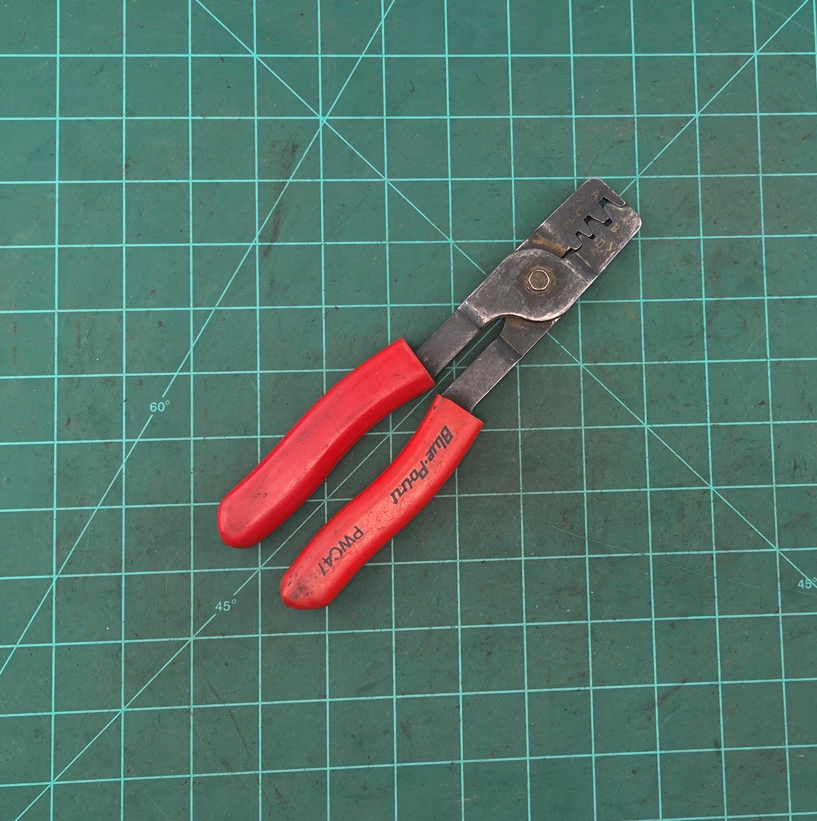 Blue Point by Snap On Wire Terminal Crimpers Crimping Pliers PWC47 Open Barrel