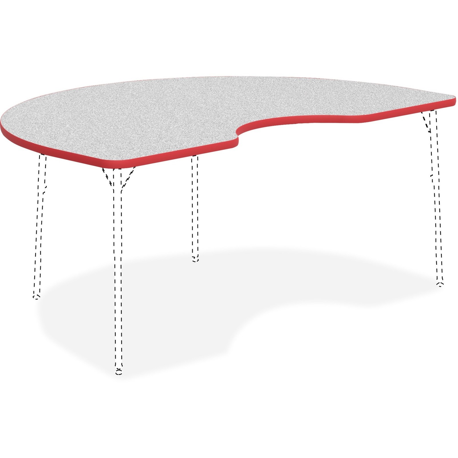 Lorell Classroom Kidney Shaped Activity Tabletop (llr-99925) (llr99925)
