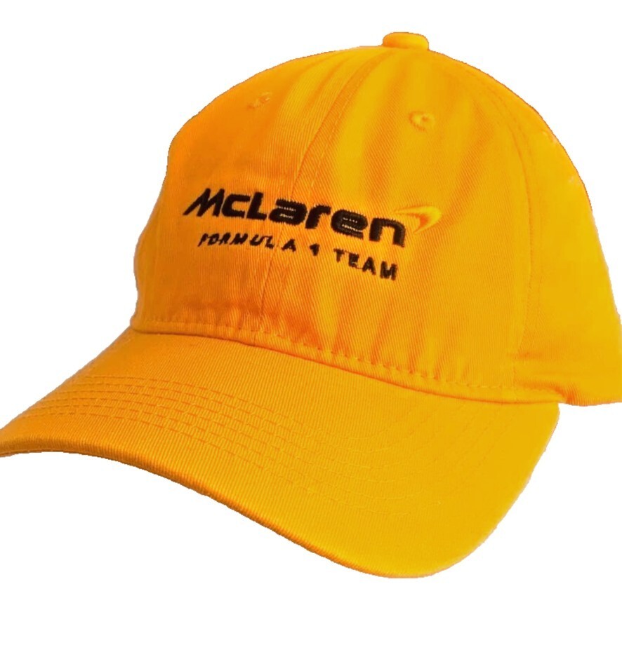 McLaren F1 Racing Team Papaya Unstructured Dad Cap.