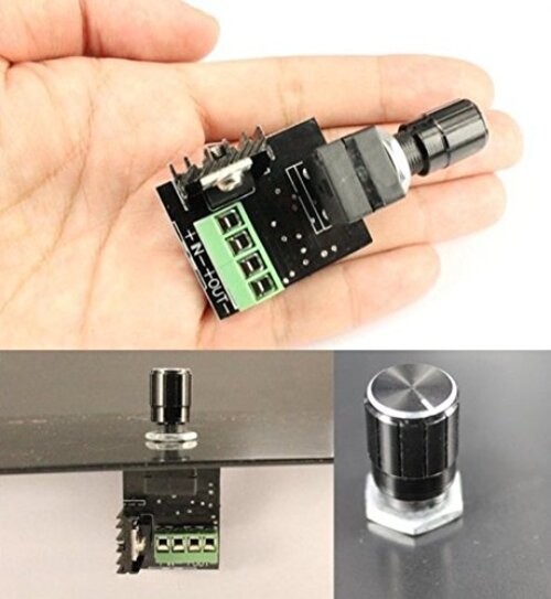 LED Dimmer Knob with Rotary Control Switch - pwm dimming Control for 12 Regular