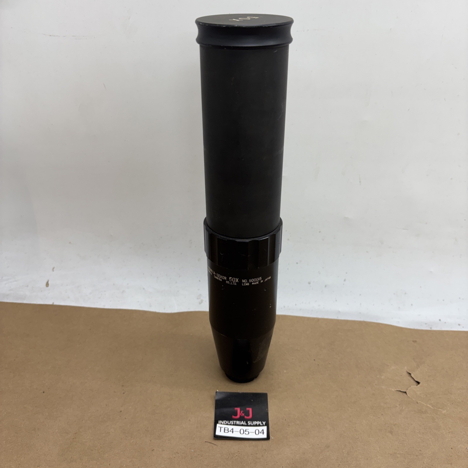 Mamiya-Sekor 50X microscope objective lens 500015 Fast Shipping Warranty.