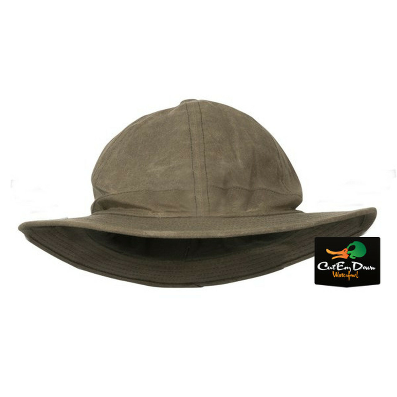 NEW AVERY OUTDOORS GHG HERITAGE WAXED COTTON ROUNDED BOONIE CAP HAT MARSH BROWN