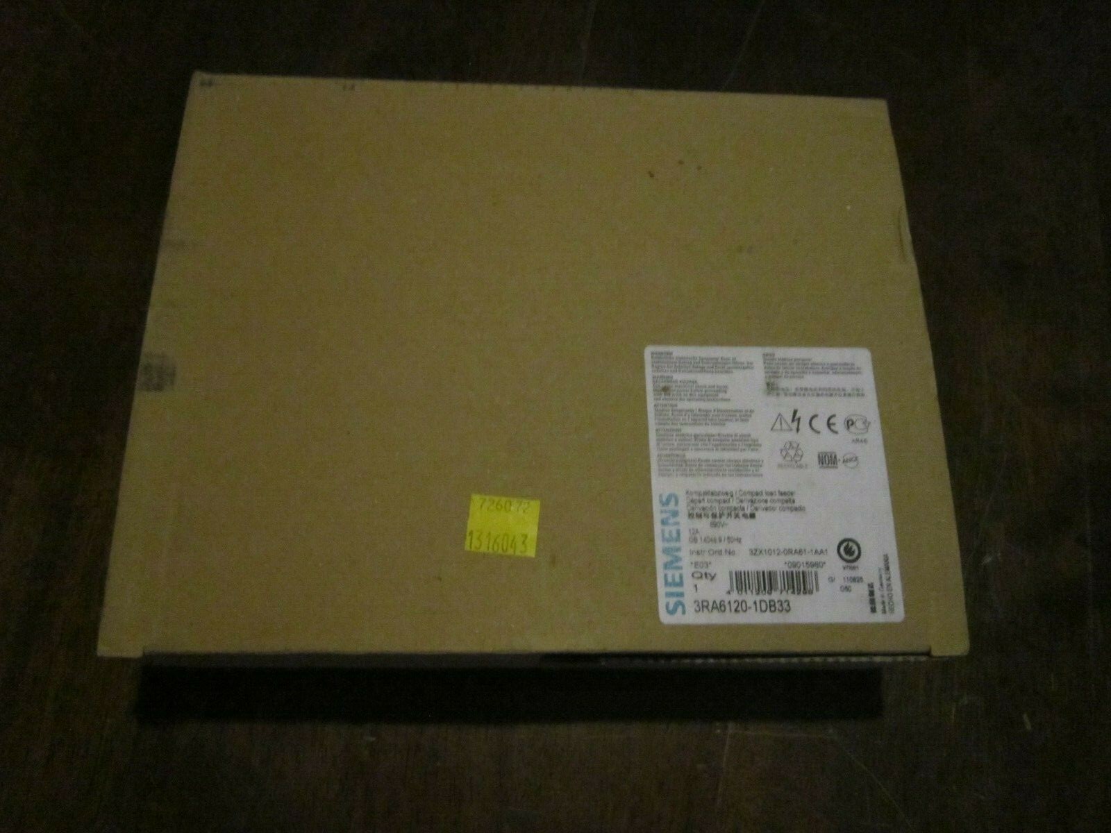3RA6120-1DB33 - Siemens Magnetic Starter