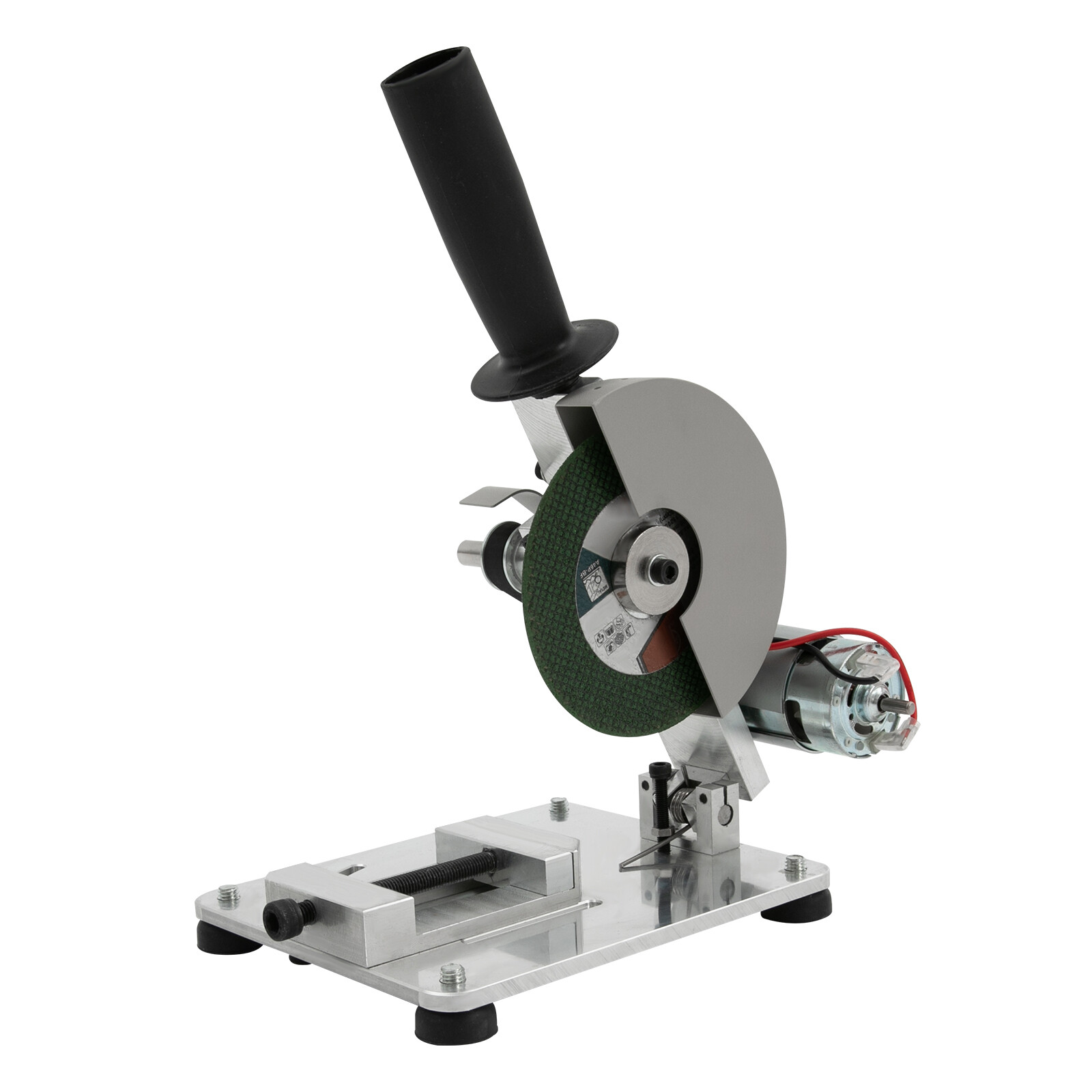 45 Degree Micro Cutting Machine DIY Drill Small Aluminum Alloy Table Saw Cutting