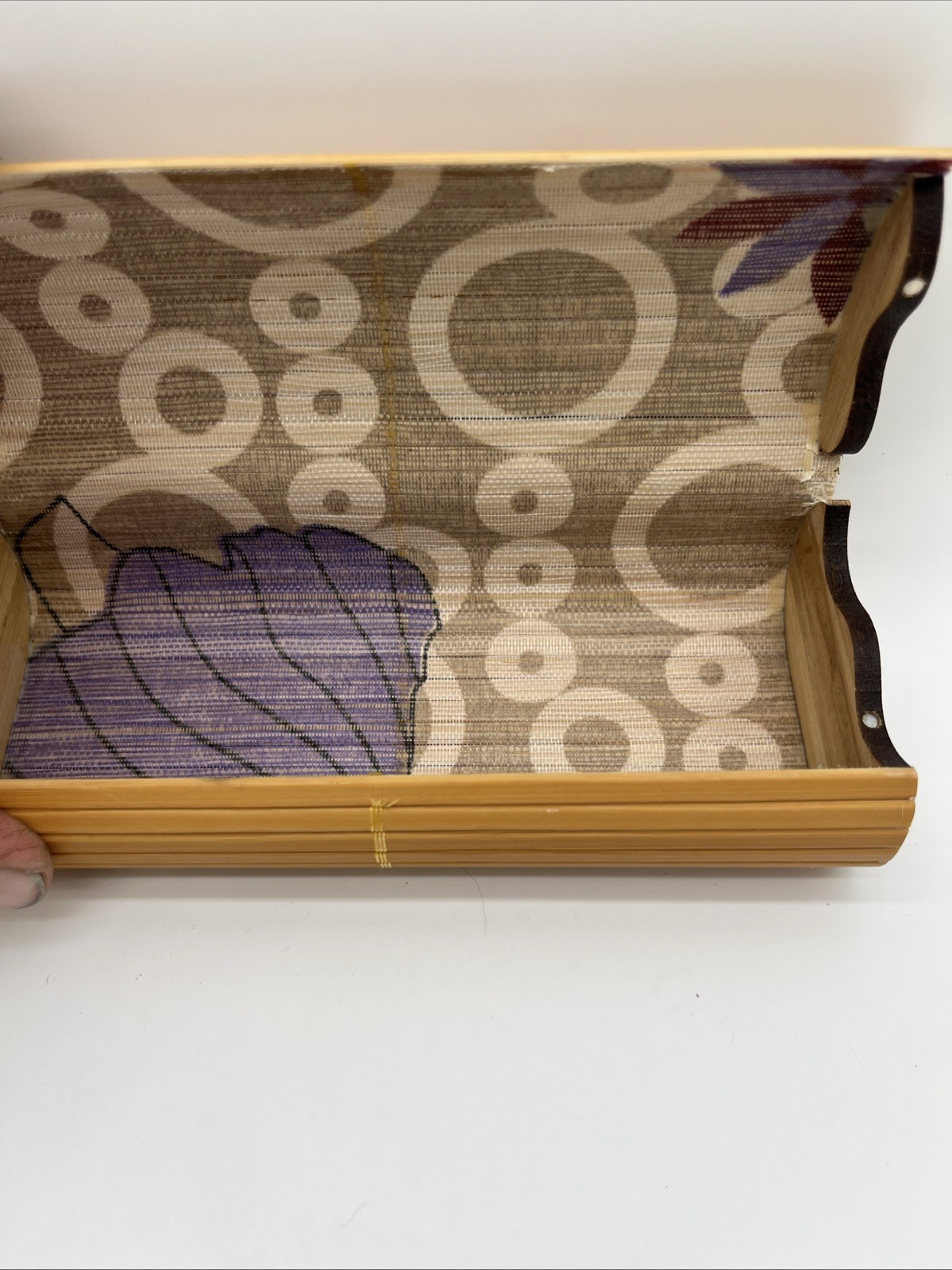 TruWood folded bamboo sunglass case