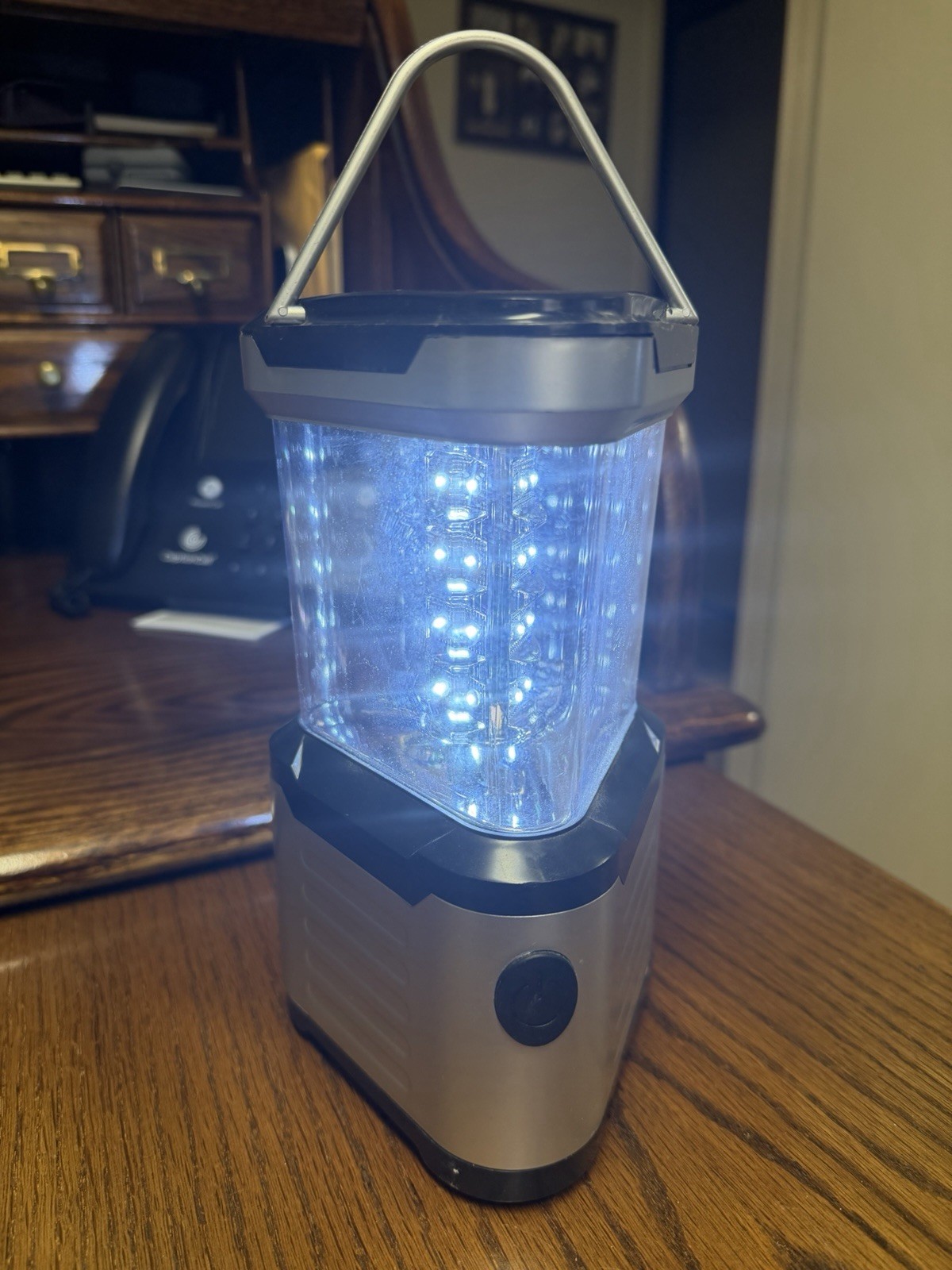 LANTERN Portable LED Battery Operated Camping Light Lamp Home Emergency Lamp