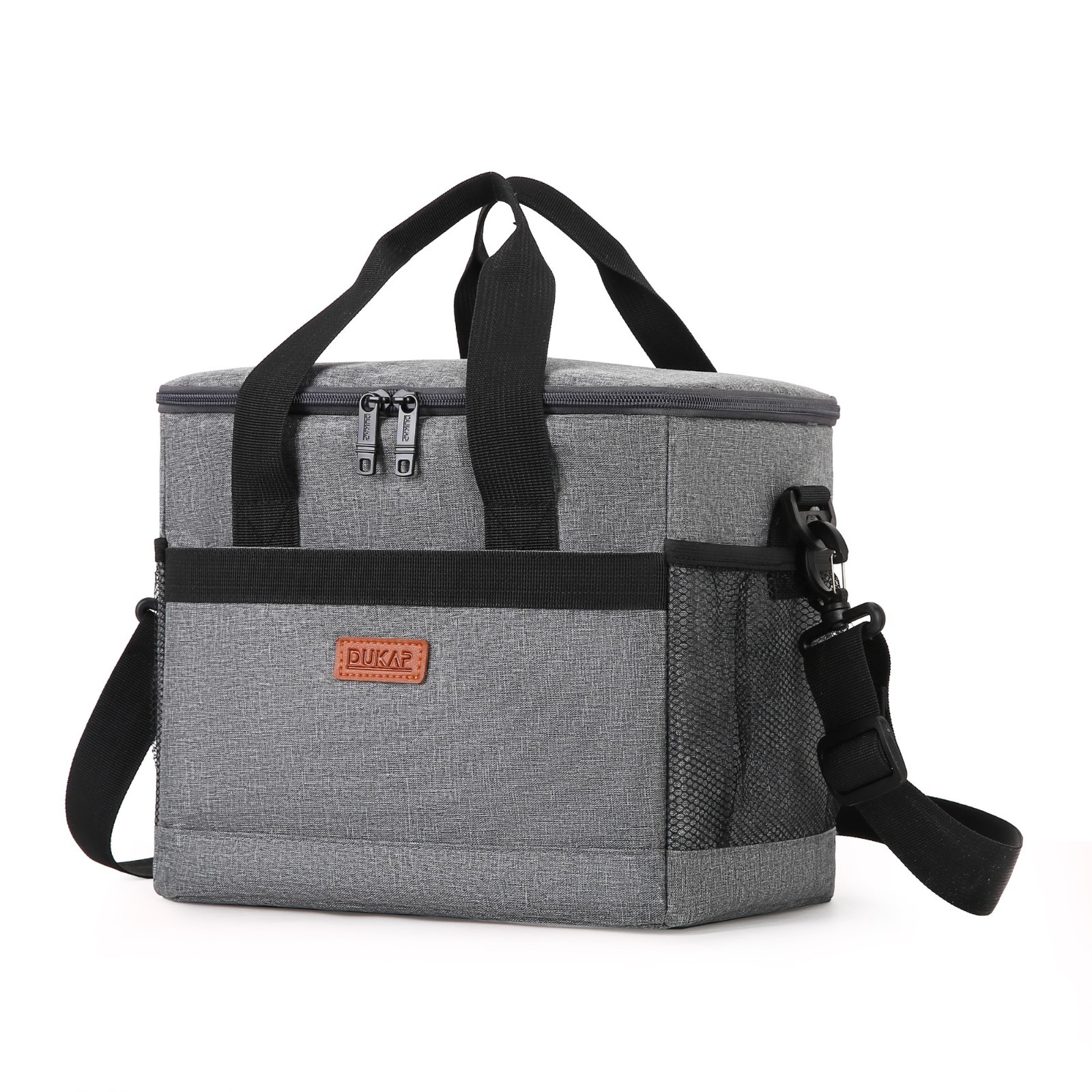 DUKAP ICY Insulated Soft Cooler Tote Bag – Grey