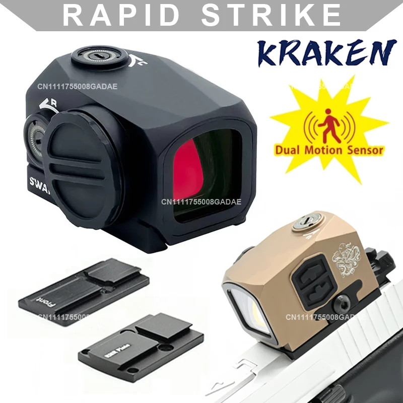 Swamp Optic Kraken 1x16 3MOA Enclosed Red Dot Sight