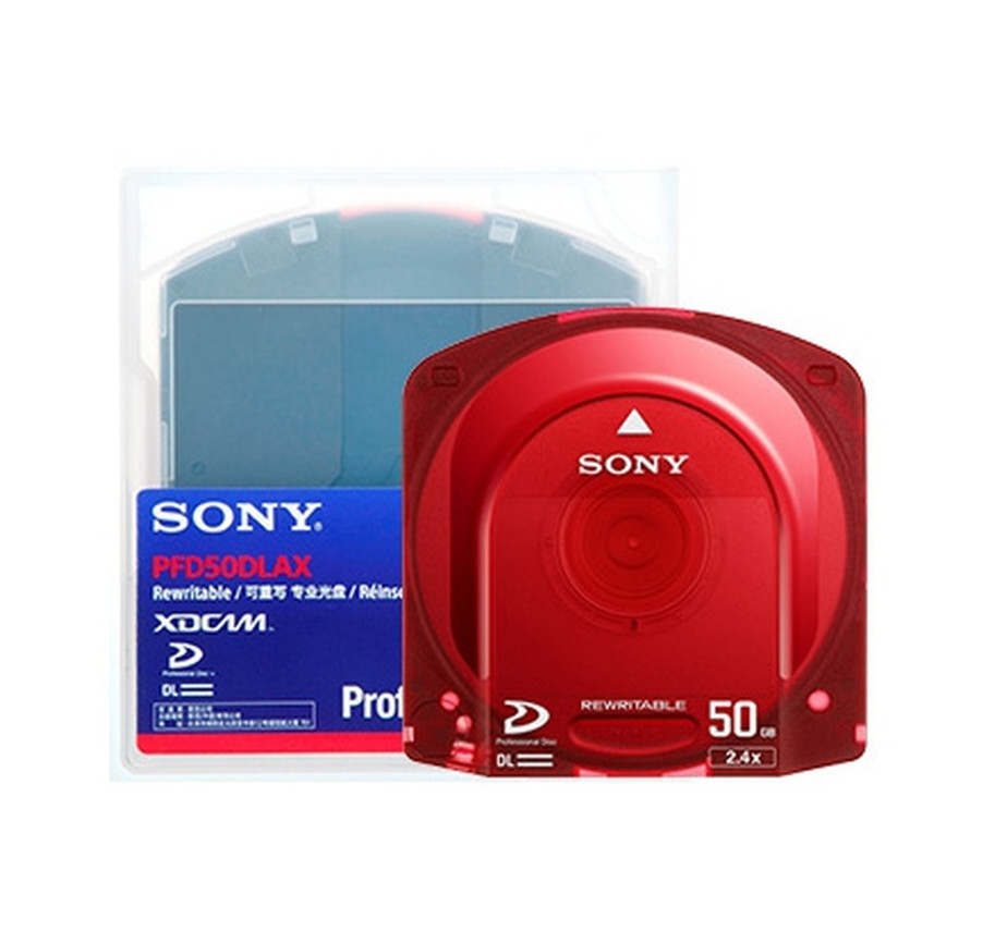 Sony PFD50DLA XDCAM 50GB Professional Dual Layer Discs (100 Discs) - Brand New
