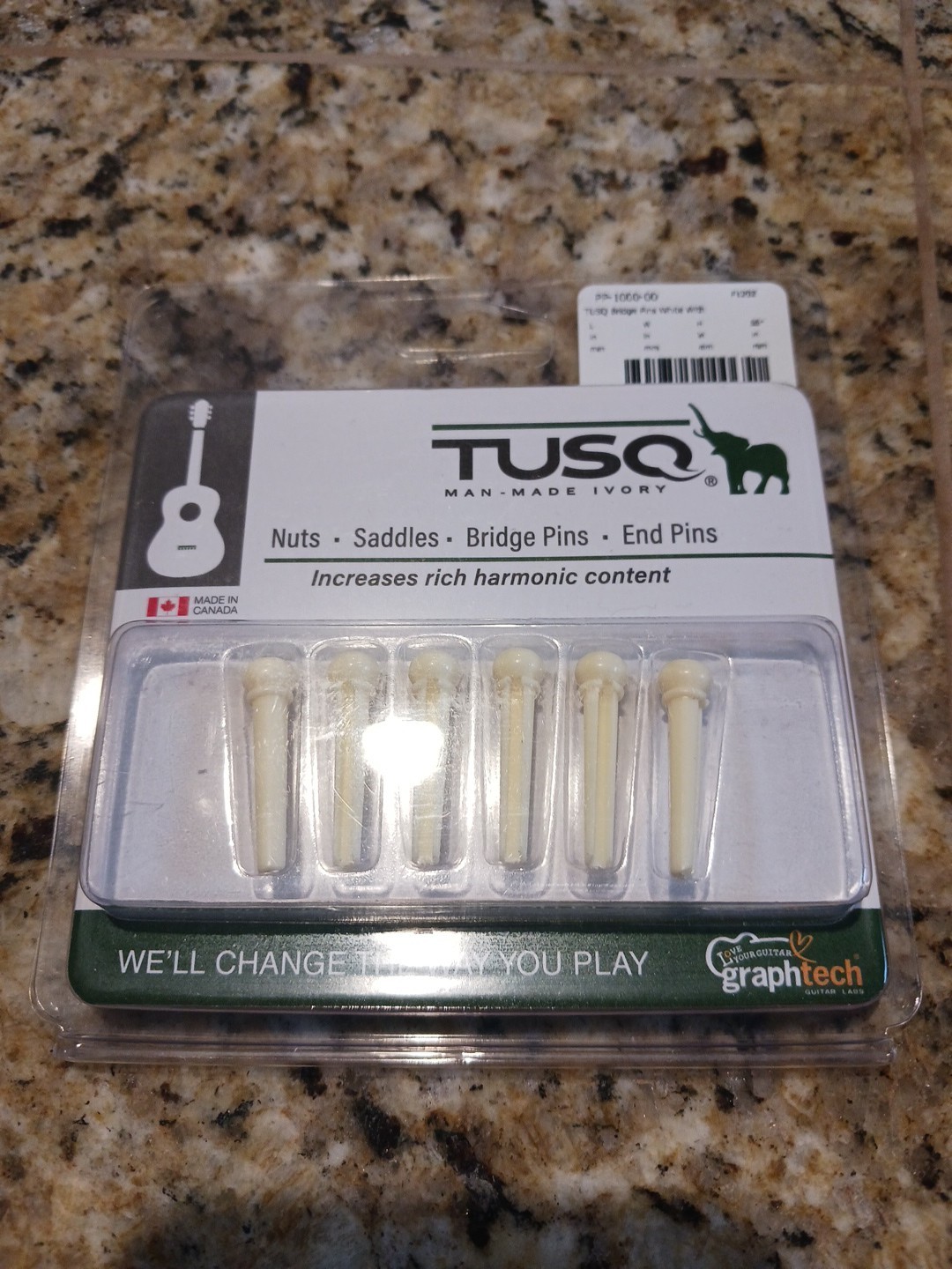 🎸 off-brand Bridge Pins 🎸not Tusq🎸 SJ200