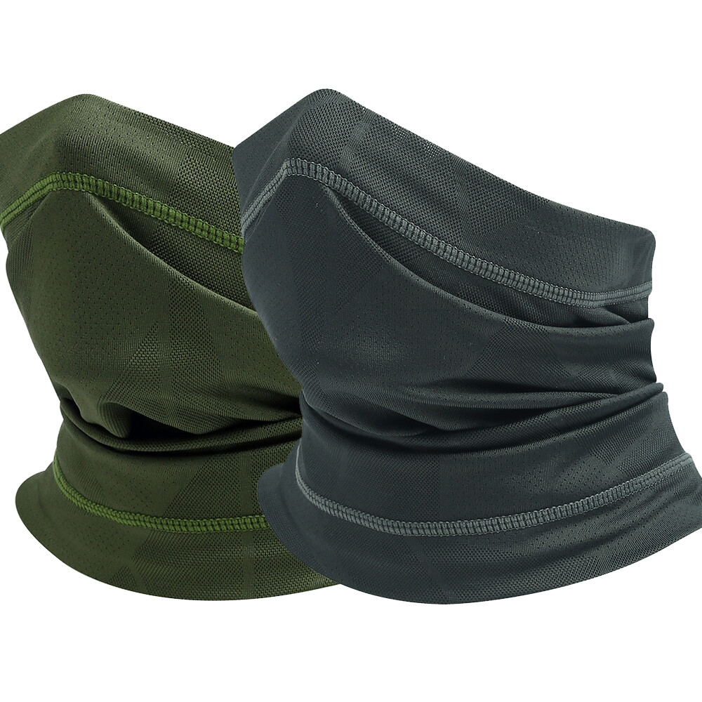 Unisex Neck Gaiter Scarf Bandana Balaclava Headwear for Hiking Cycling Fishing