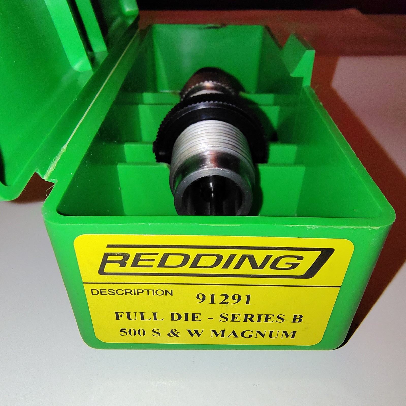 Redding Reloading - Full Die - Series B - 91291 - 500 S & W MAGNUM