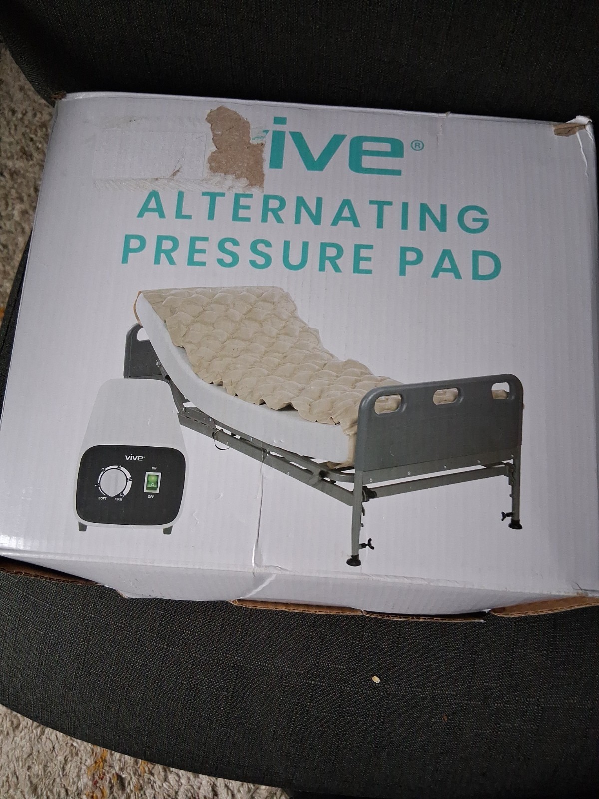 Vive Alternating Pressure Pad Set Mattress Pad And Electric Pump System new