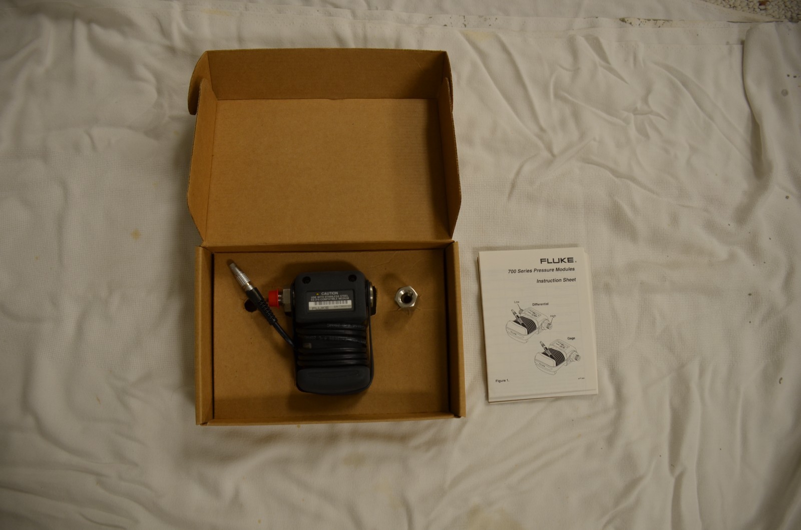 Fluke 700P07 Pressure Module 500 PSIG 3450 kPa ( Burst Pressure 1500 PSIG)