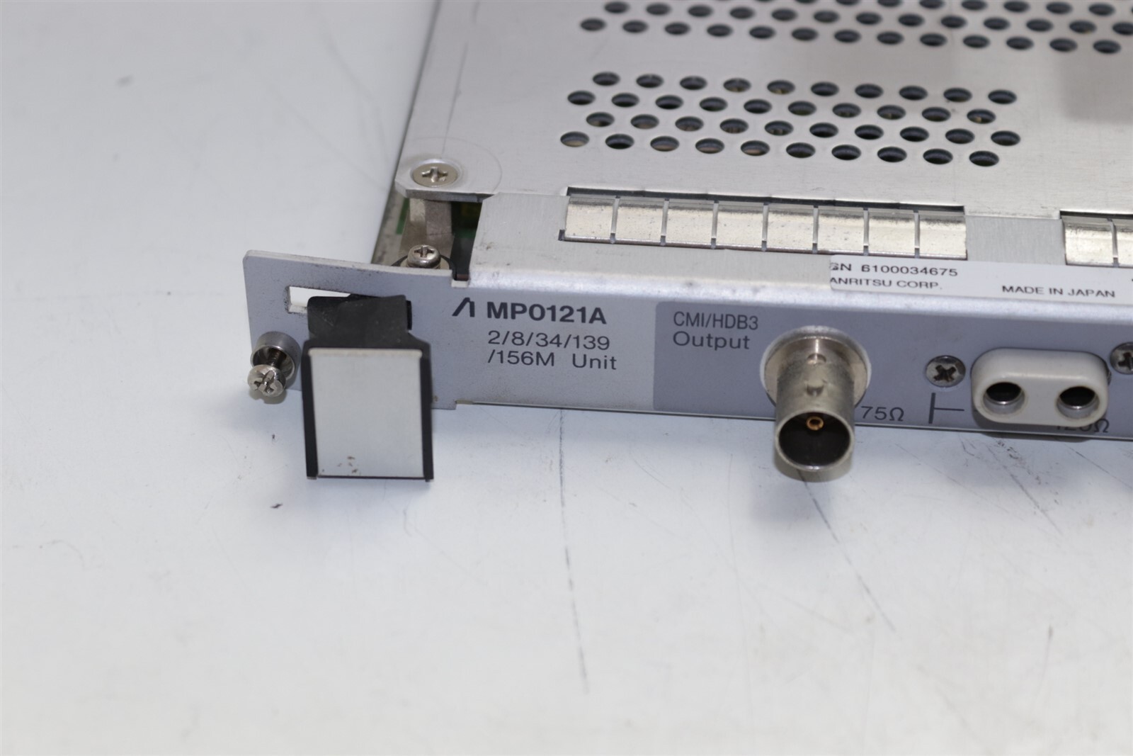 Anritsu MP1556B SDR/PDH/ATM Analyzer MP0121A Board