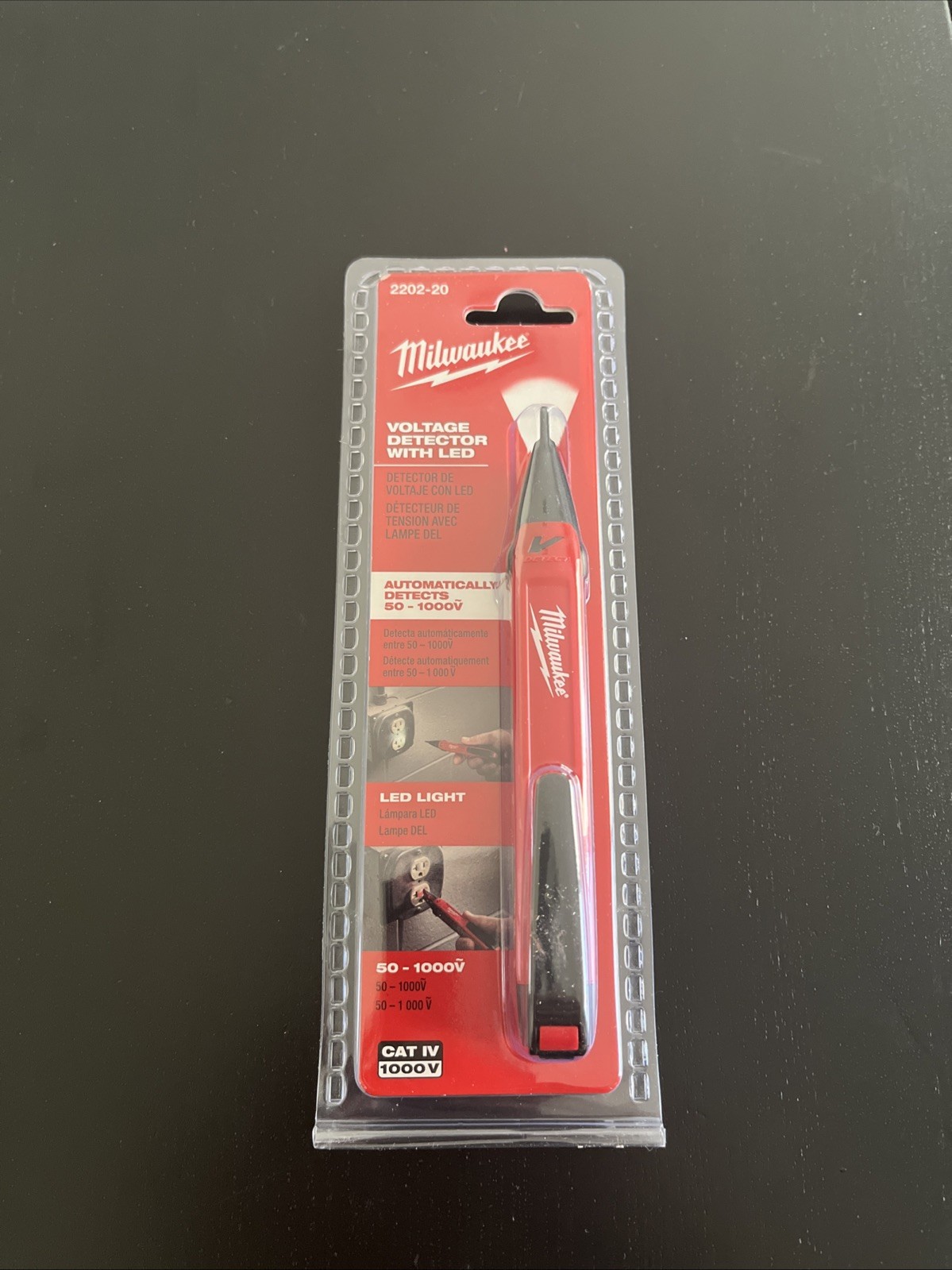 Milwaukee 2202-20 Non-Contact Voltage Detector with LED