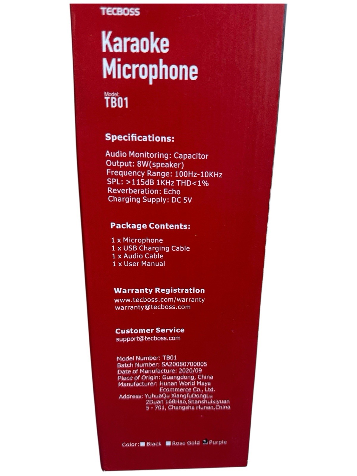 Karaoke Microphone Wireless Bluetooth Speaker Handheld Portable Singing