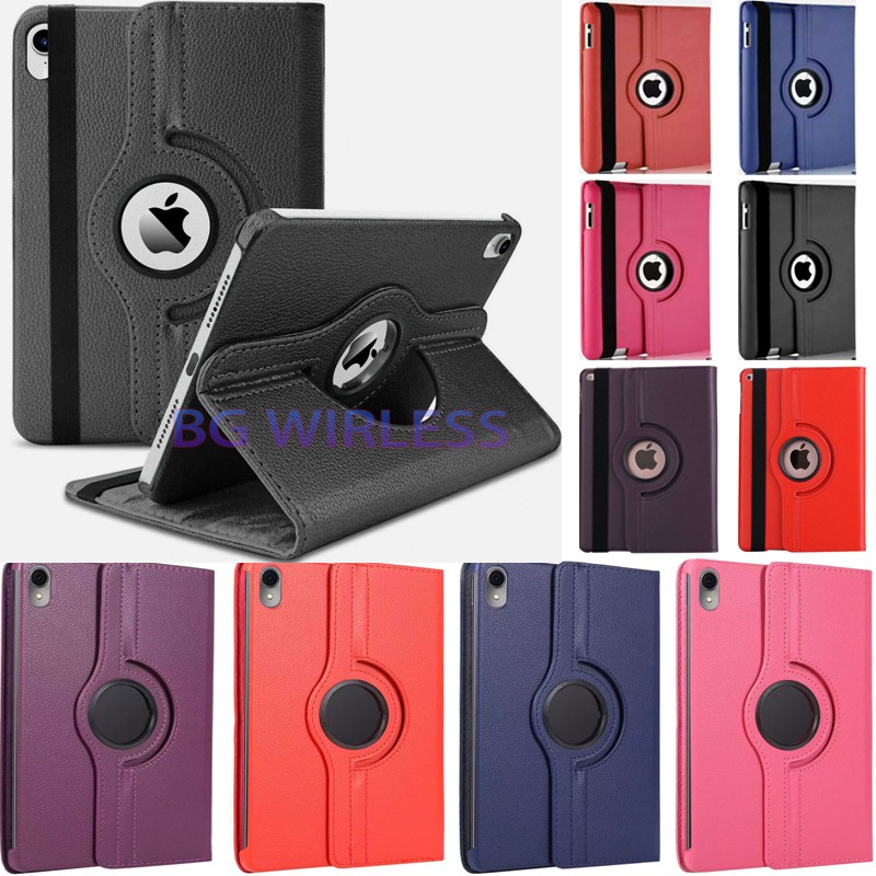 For iPad Air 1/Air2/Air3/Air4/5 360 Rotating Shockproof Smart Stand Leather Case