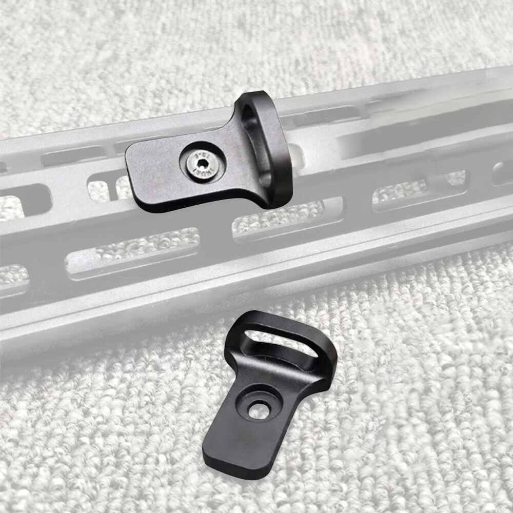 Metal MLOK Rail Shoulder Strap Quick Sling CQD Front Sling Mount Adapter Plate