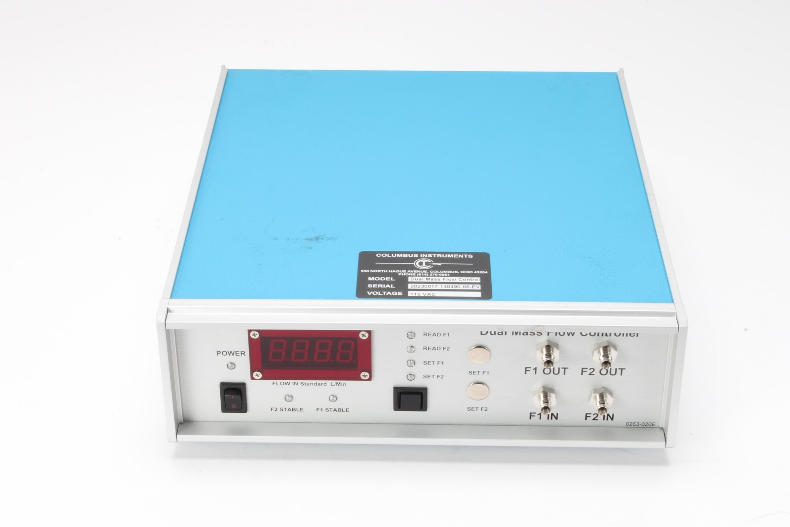Columbus Instruments Oxymax Dual Mass Flow Controller